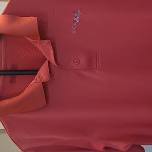 Columbia Men's Polo Shirt - Vibrant Coral